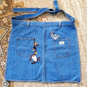 LOONEY TUNES Kitchen Classics Collection Denim Apron